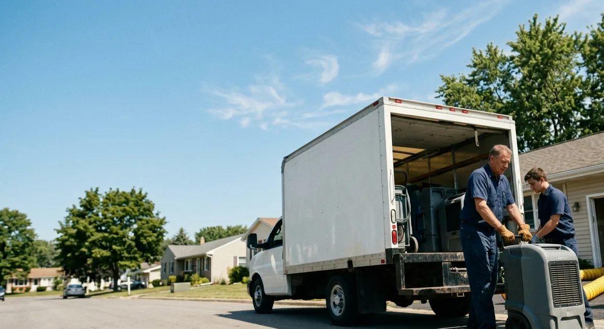 Water Damage Cleanup in Deerfield, MI near me